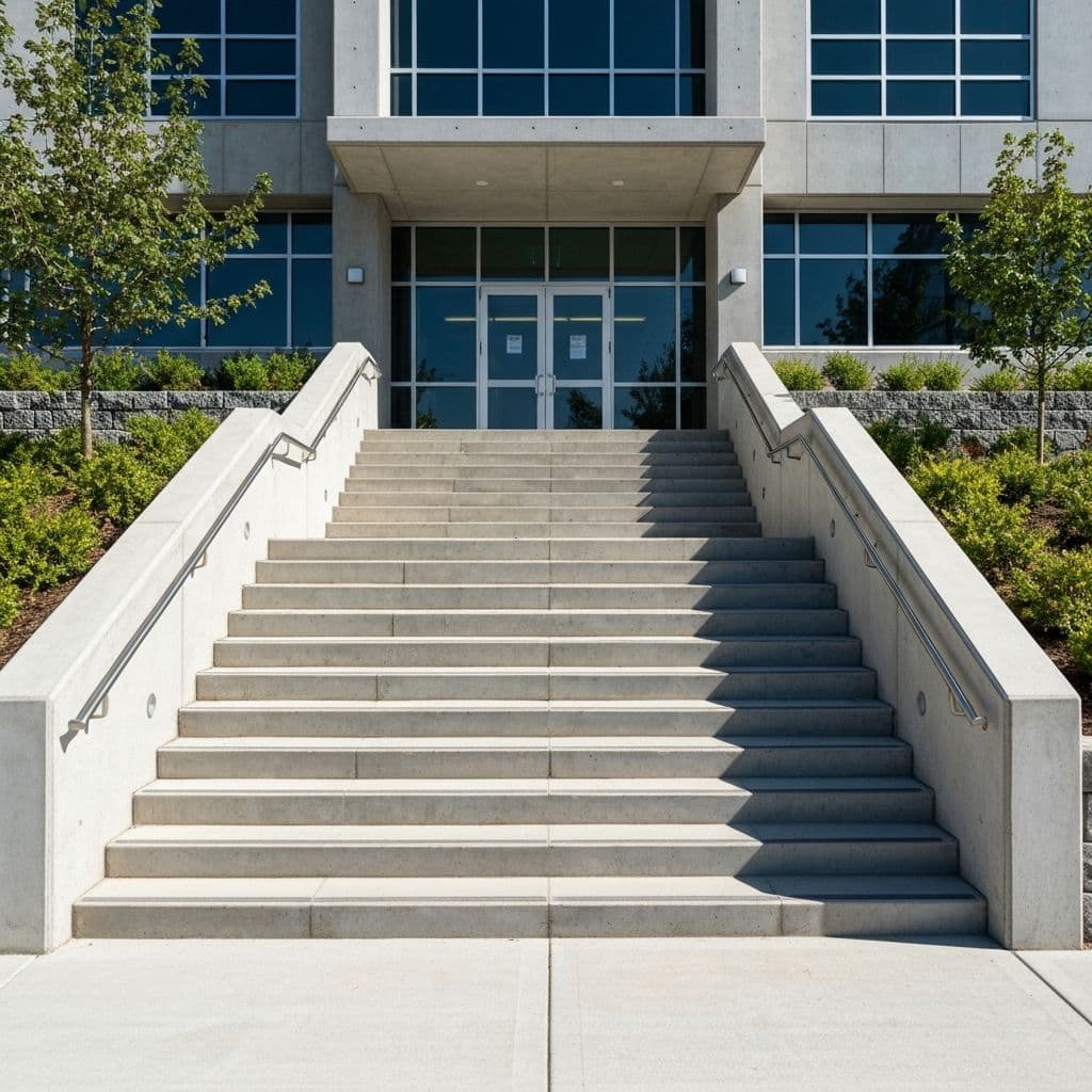 Custom concrete product delivery and installation